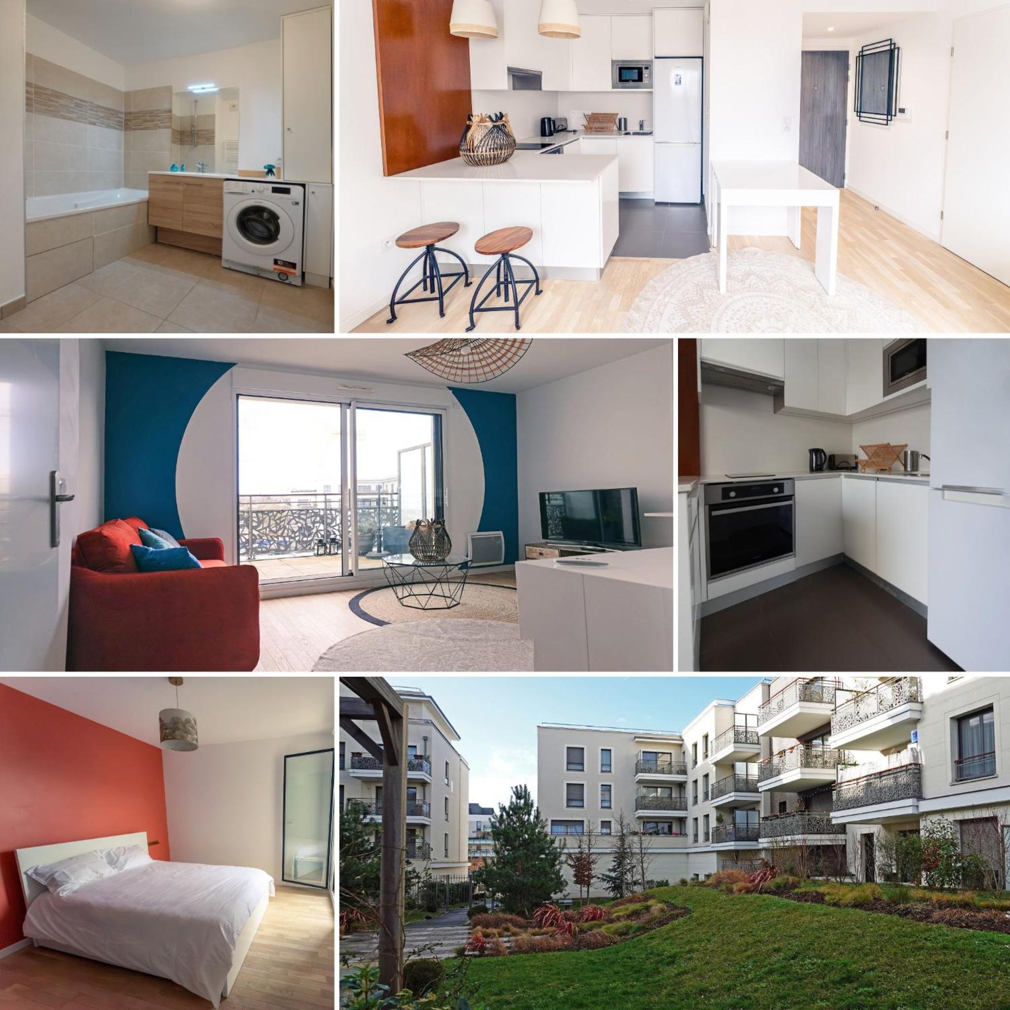 Appartement Residence Neuve Proche Versailles Saint-Cyr-lʼÉcole المظهر الخارجي الصورة